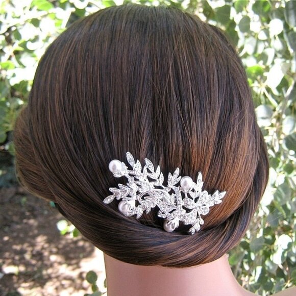 RHINESTONE HAIRCOMB - Picture 4 of 5